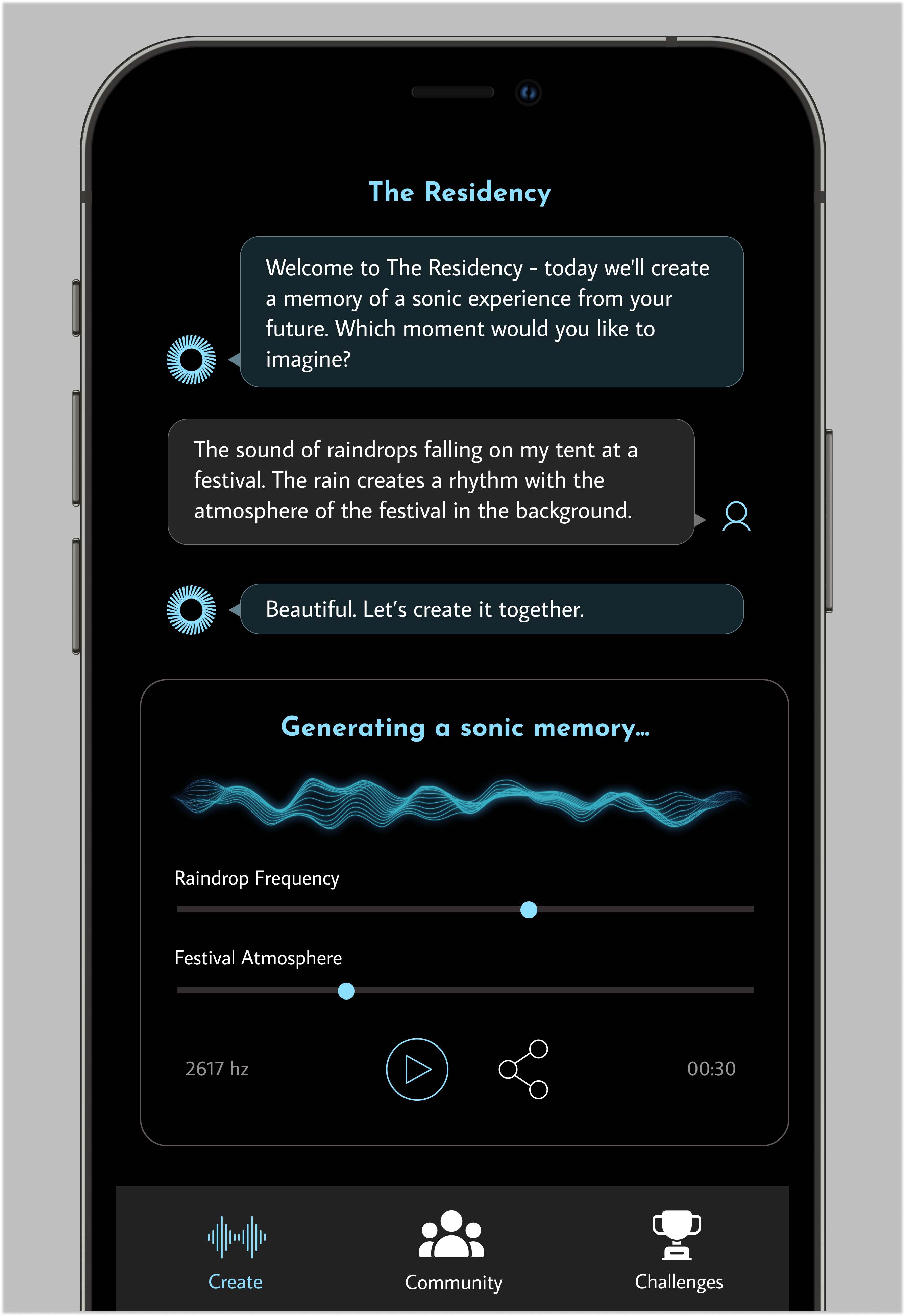 The Residency — creative digital lab concept