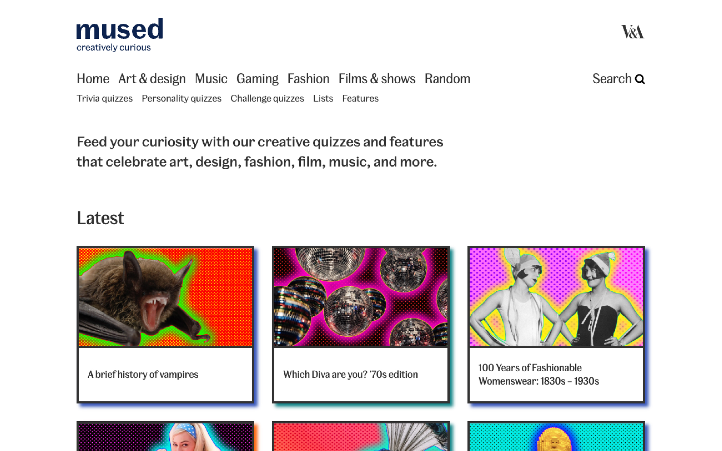 V&A Mused